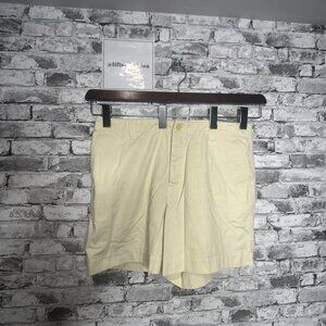 EUC GAP " Clean Cut" Shorts Cream Size 14